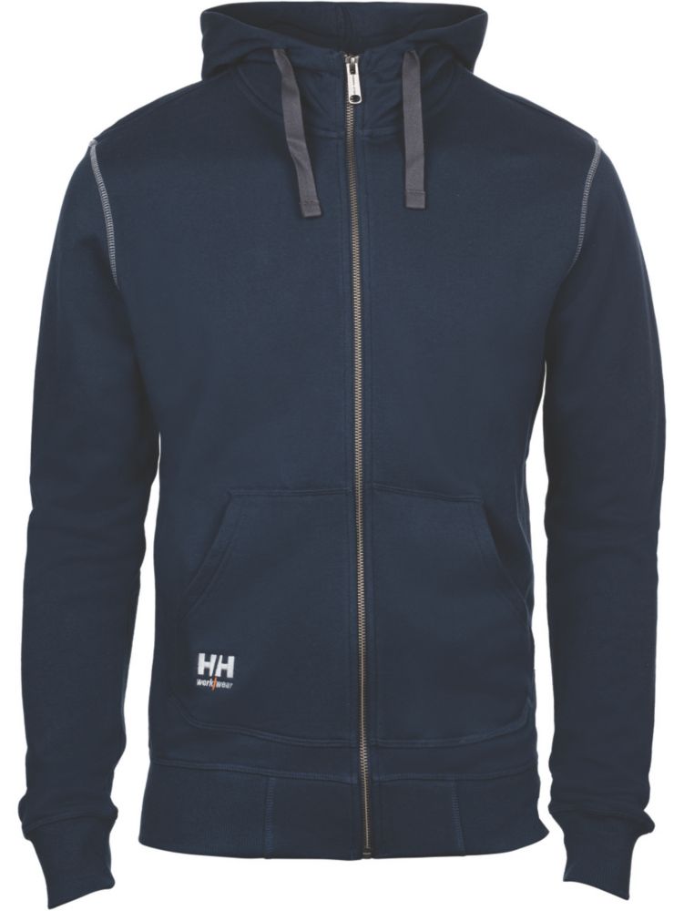 Image of Helly Hansen Oxford Zip Hoodie Navy Small 36" Chest 