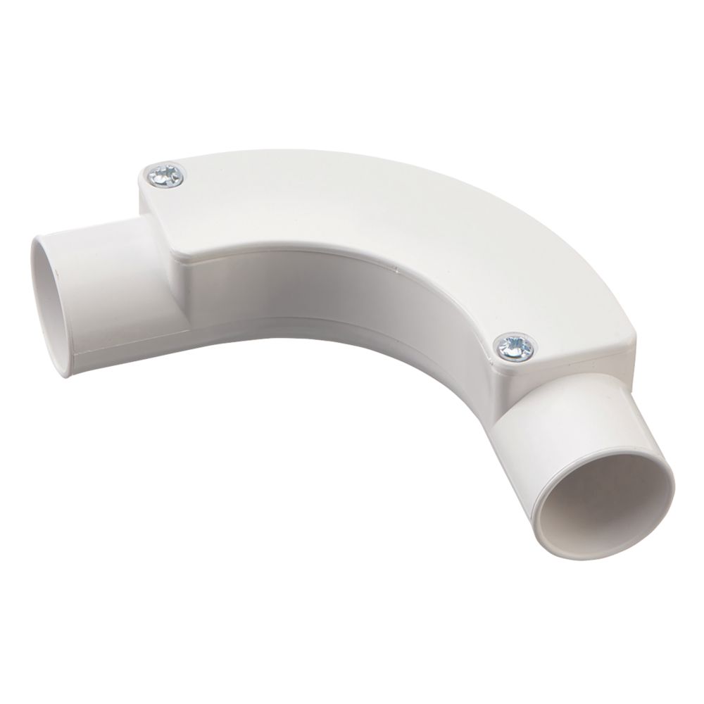 Image of Deta TTE White Inspection Bend 25mm 