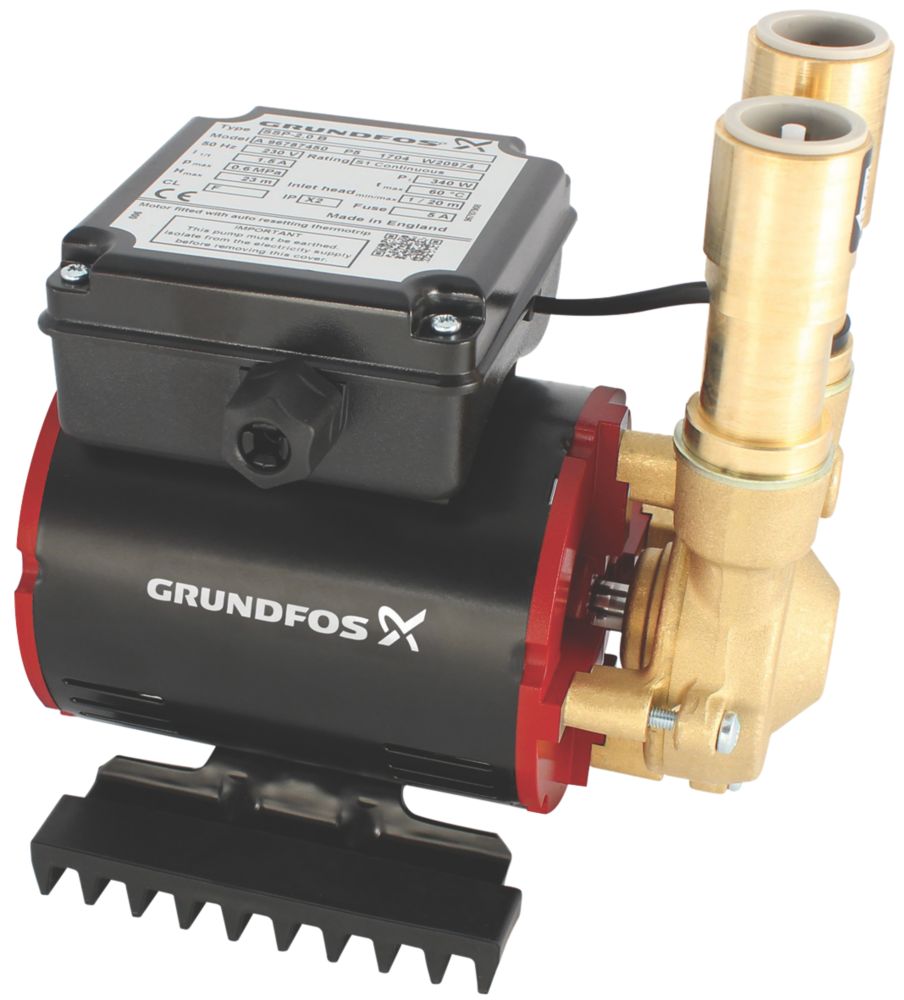 Image of Grundfos 96787464 Regenerative Single Shower Pump 3.0bar 