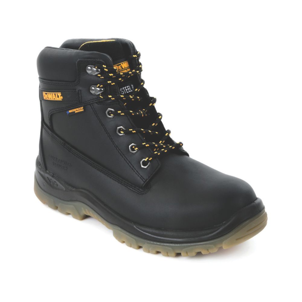 Image of DeWalt Titanium Safety Boots Black Size 11 