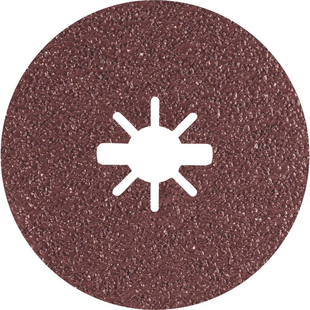 Image of Bosch Expert R781 Prisma X-Lock Fibre Discs 125mm x X-Lock 36 Grit 25 Pack 
