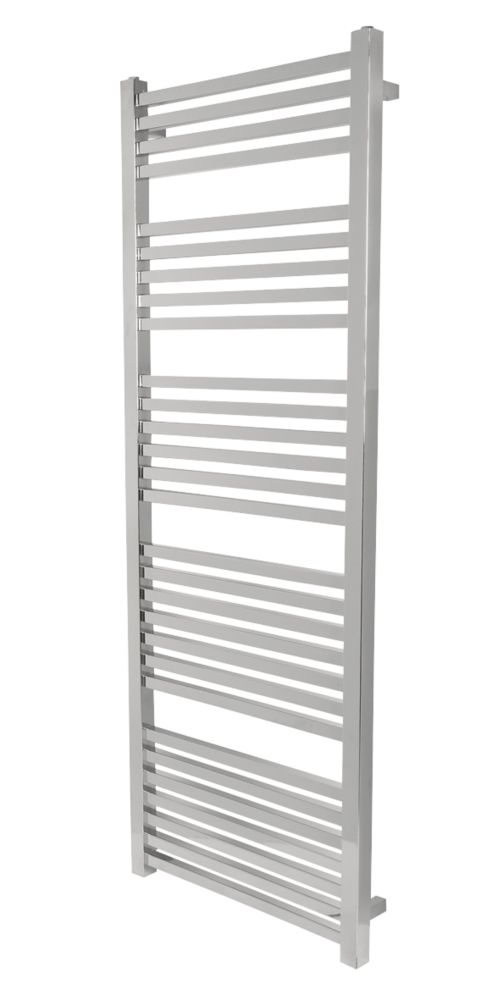 Image of Towelrads Square Bar Designer Towel Radiator 1600mm x 600mm Chrome 1941BTU 
