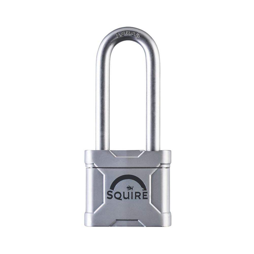 Image of Squire MERC45/2.5 Steel Weatherproof Long Shackle Padlock 49mm 