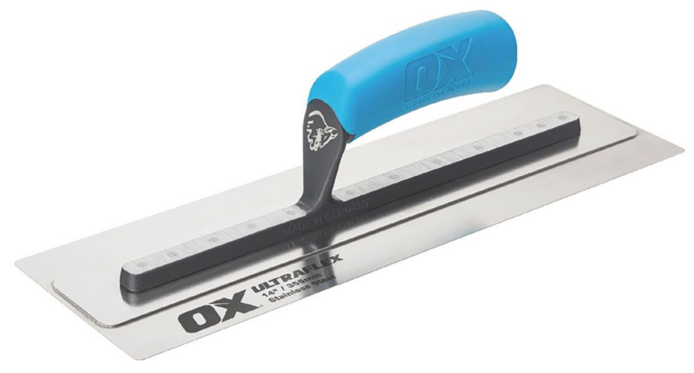Image of OX Pro Ultra Flex Finishing Trowel 14" x 4 1/4" 
