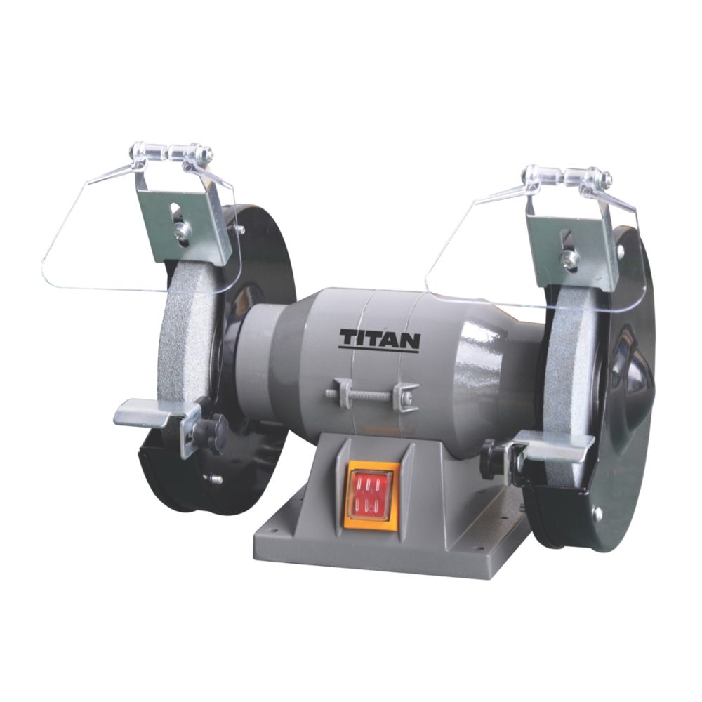 Image of Titan TTB905GRB 150mm Brushless Electric Bench Grinder & Polisher 240V 