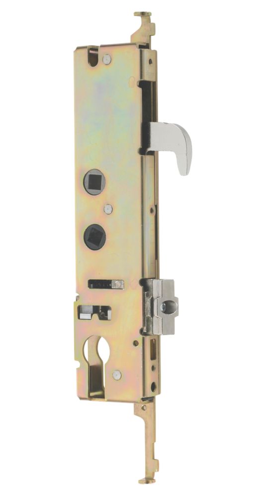 Image of Yale Doormaster Silver Gearbox Bottom Latch & Hook 47mm Case - 35mm Backset 