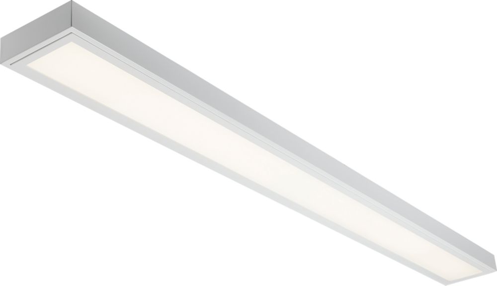 Image of Knightsbridge SUR5 Rectangular 1500mm x 145mm LED Slimline Surface Mount LED Panel 40W 3600lm 