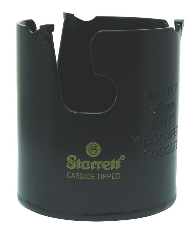 Image of Starrett MPH0214 Multi-Material Tungsten Carbide Tipped Hole Saw 57mm 