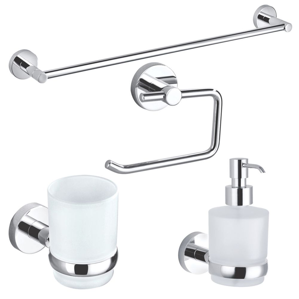 Image of Aqualux Perth Bathroom 4 Piece Set 