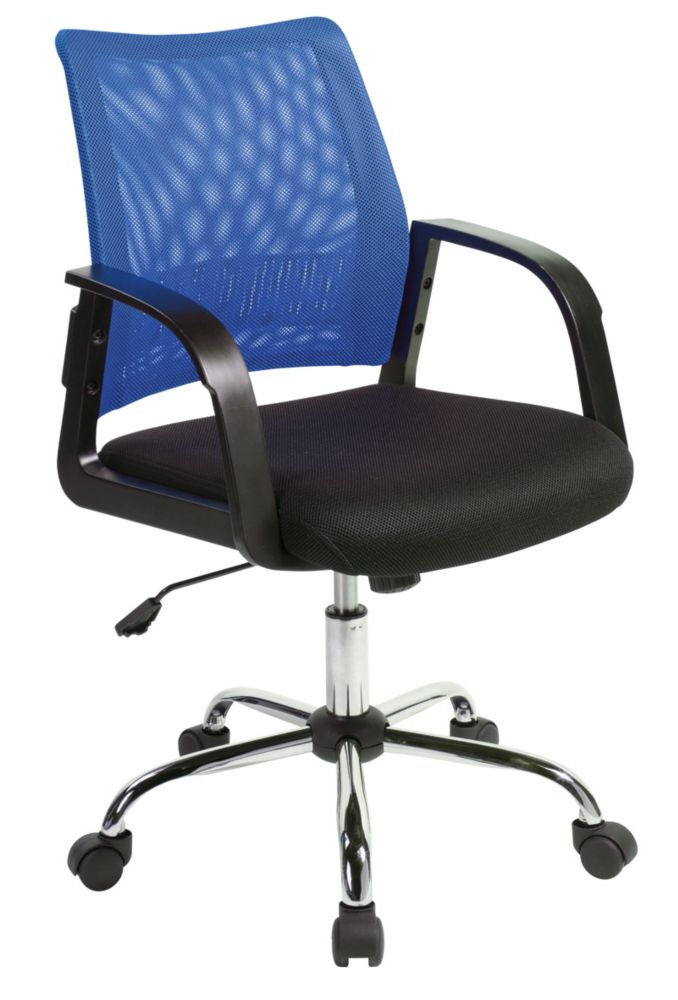 Image of Nautilus Designs Calypso Medium Back Task/Operator Chair Blue 