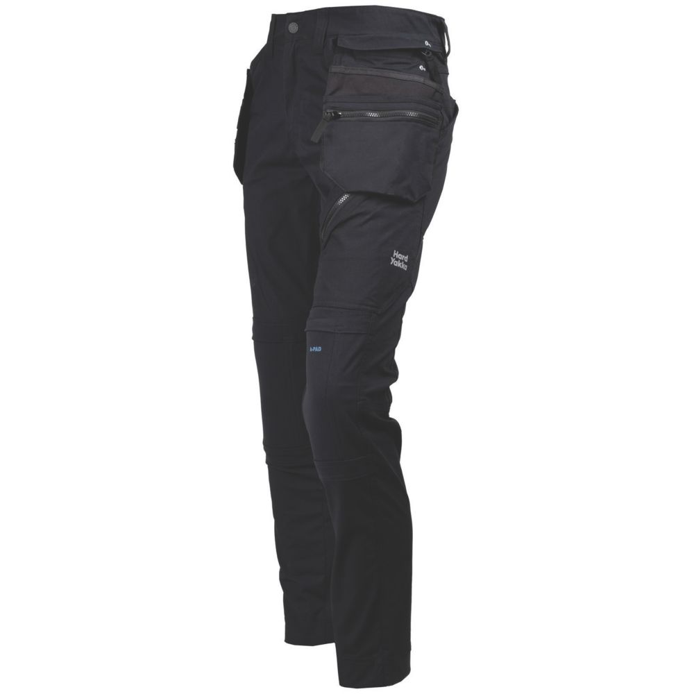 Image of Hard Yakka Xtreme 2.0 Trousers Black 40" W 32" L 