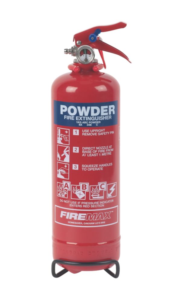 Image of Firemax Dry Powder Fire Extinguisher 1kg 
