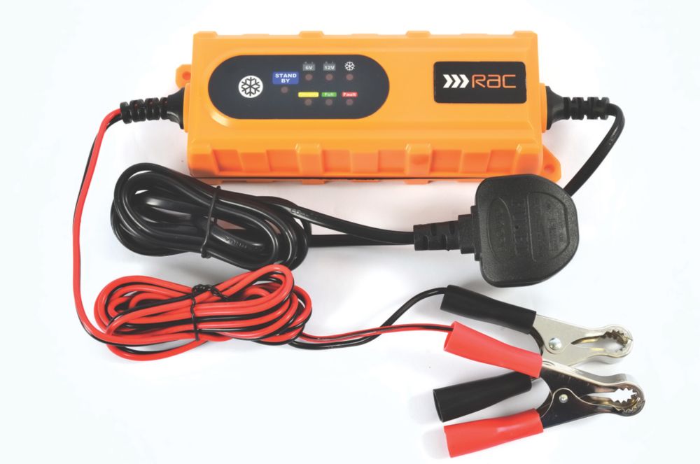 Image of RAC RAC-HP239 0.8-4A Smart Battery Charger 6 / 12V 
