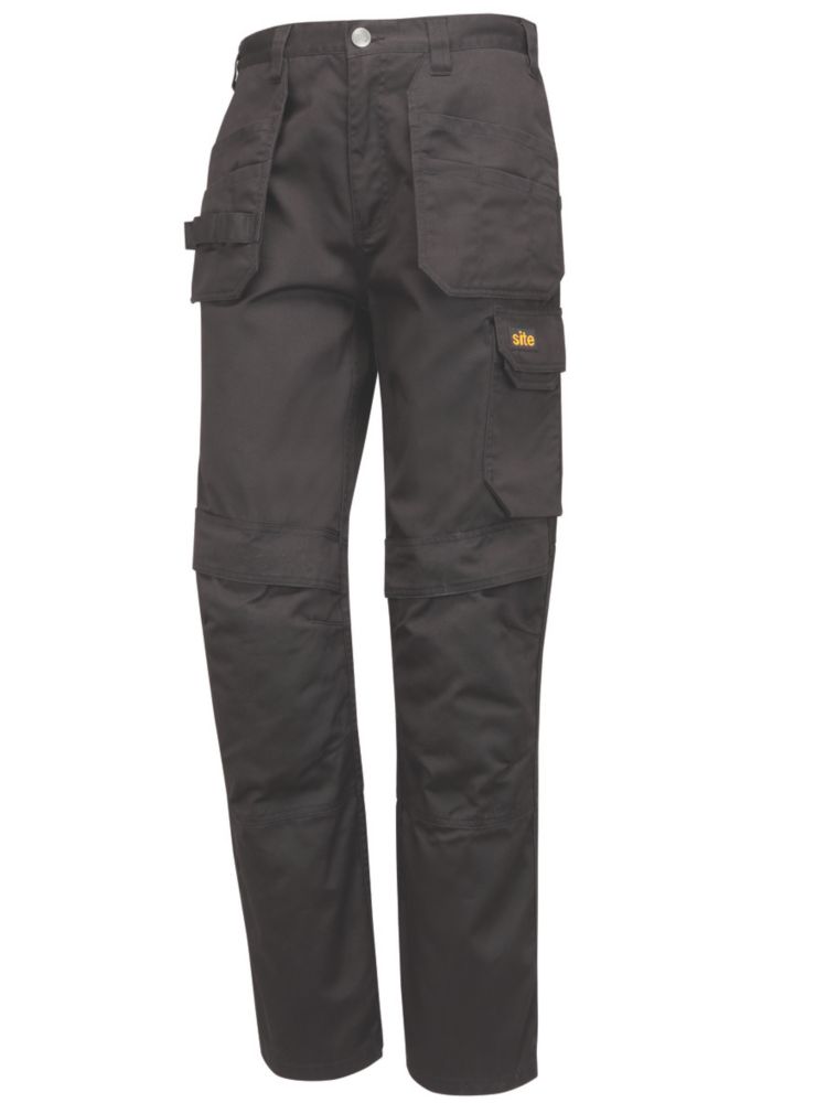 Image of Site Sember Holster Pocket Trousers Black 40" W 32" L 