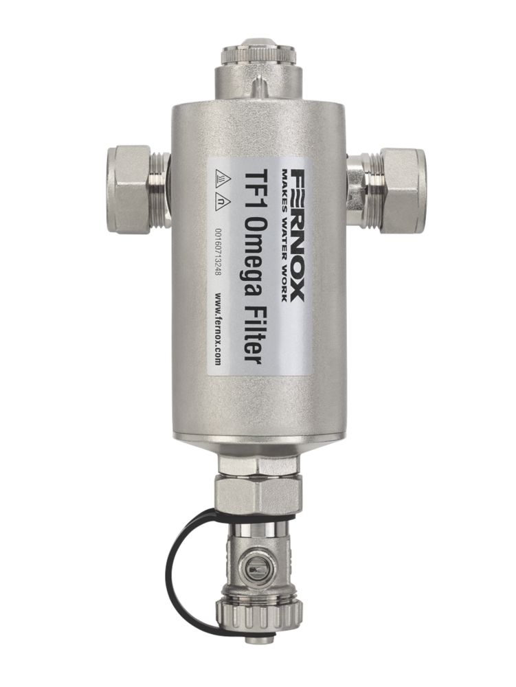 Image of Fernox 62248 TF1 Omega Filter Slip Socket Connection 22mm 