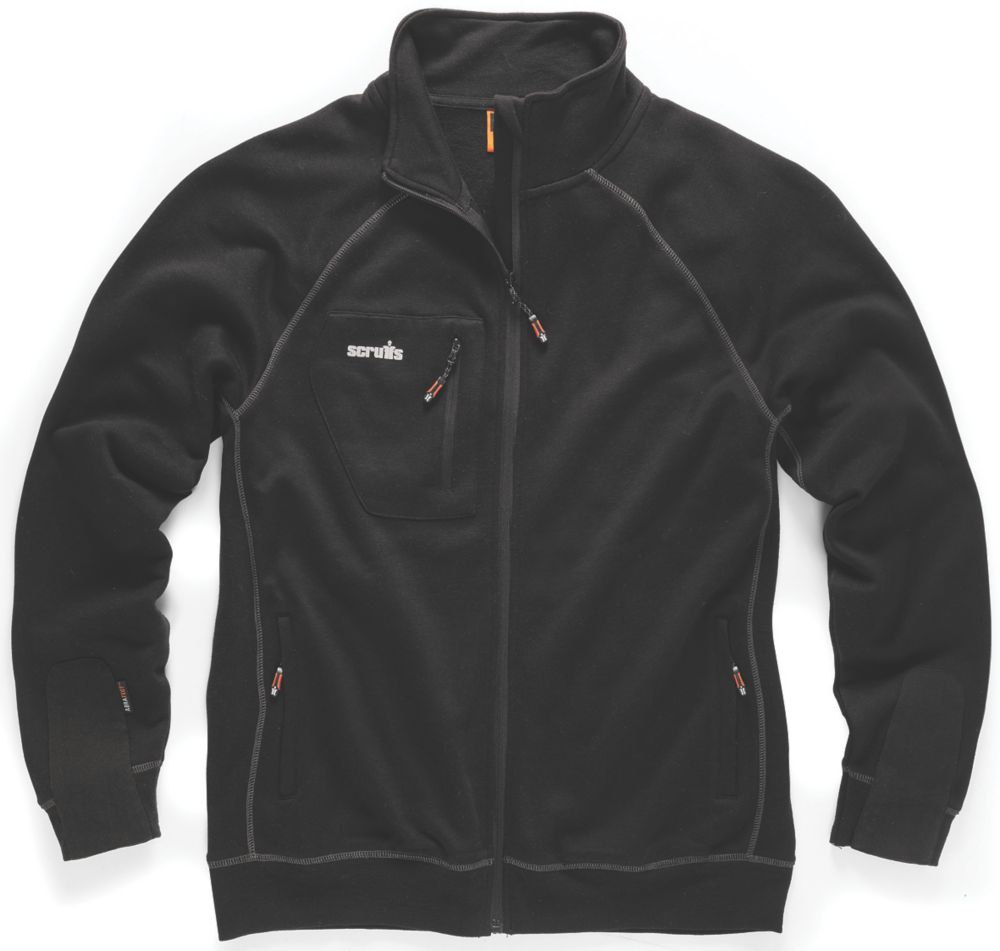 Image of Scruffs Delta Sweatshirt Black Large 44" Chest 