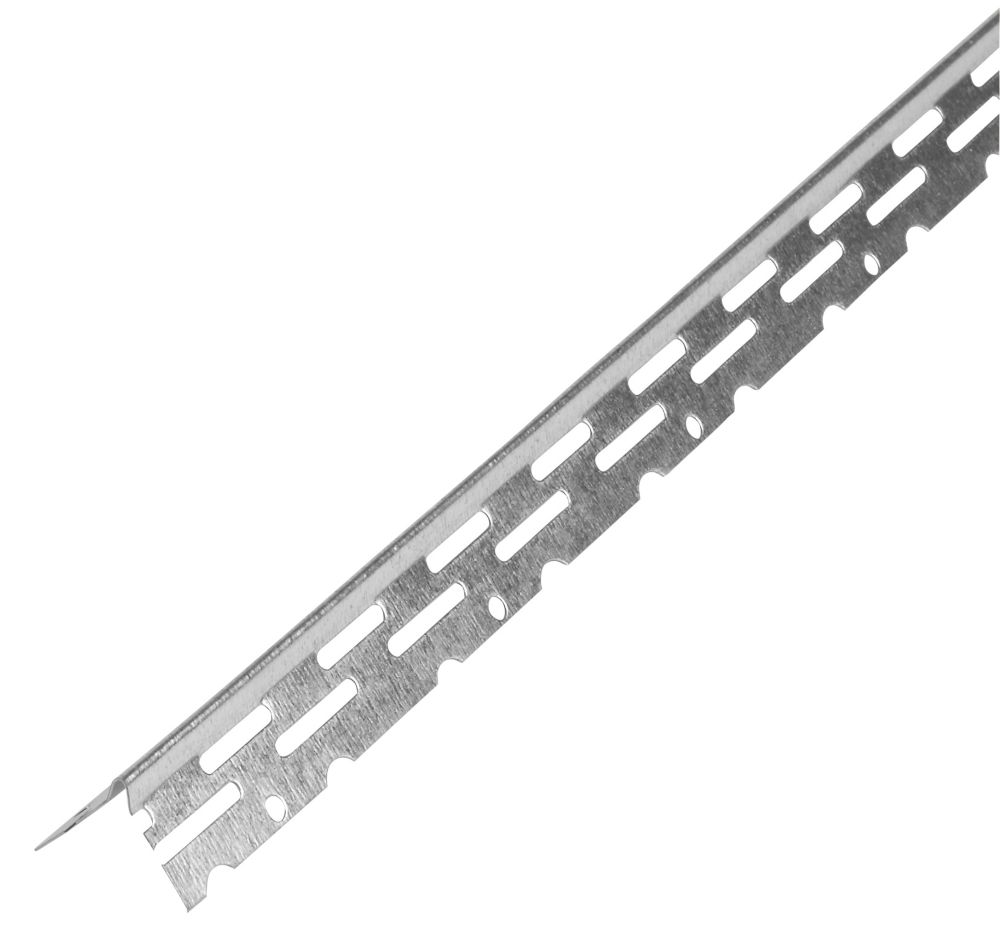 Image of Simpson Strong-Tie Galvanised Thin Coat Angle Bead 2-3mm x 2.4m 10 Pack 