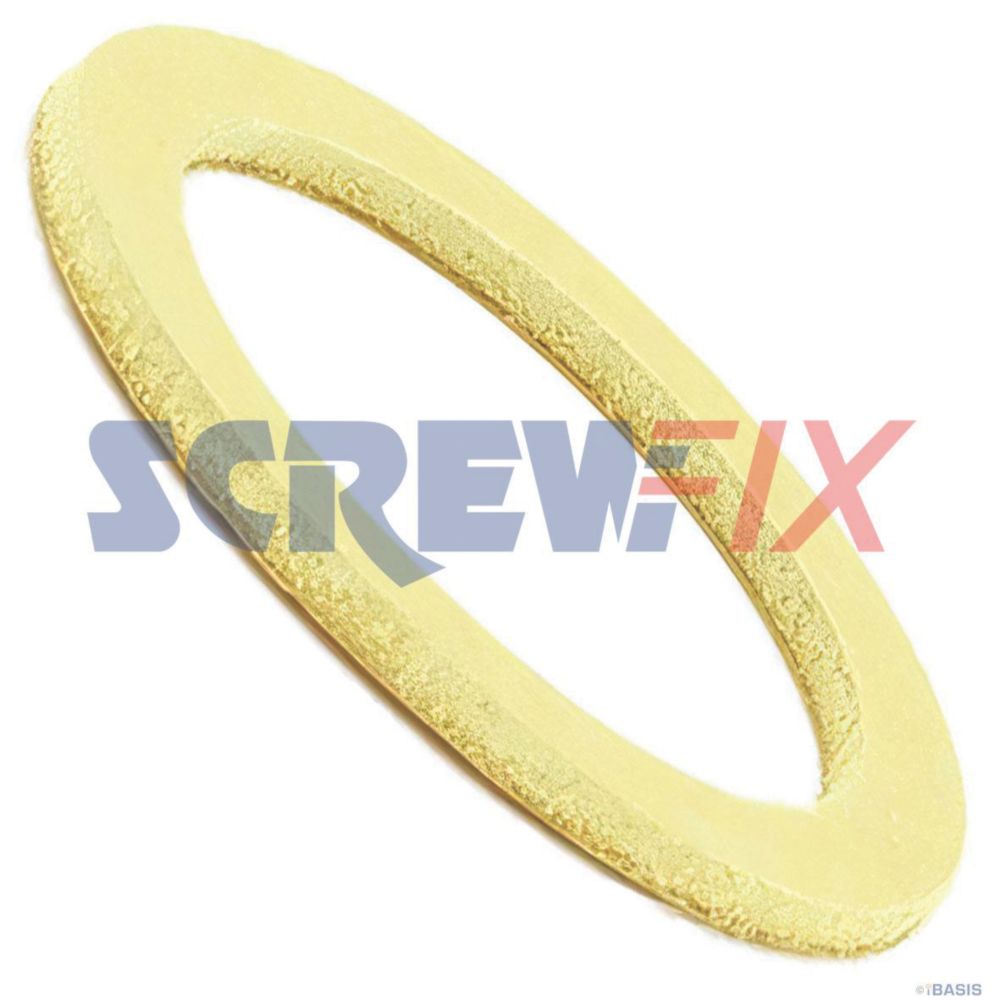 Image of Worcester Bosch 87161052180 WASHER FIBRE SELF ADHESIVE 30X22.5X1.5MM 