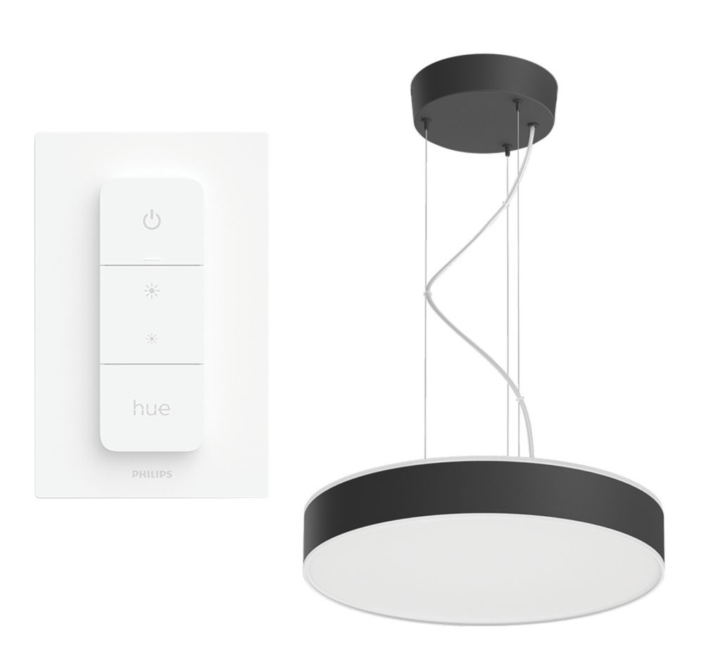 Image of Philips Hue Ambiance Enrave LED Pendant Light Black 33.5W 3300-4300lm 