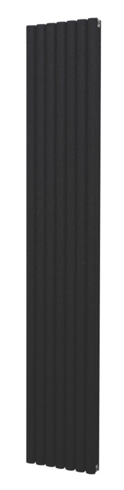 Image of Radiant Radiator 2000mm x 345mm Black 5816BTU 