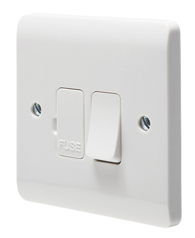 Image of Crabtree Instinct 13A Switched Fused Spur White 
