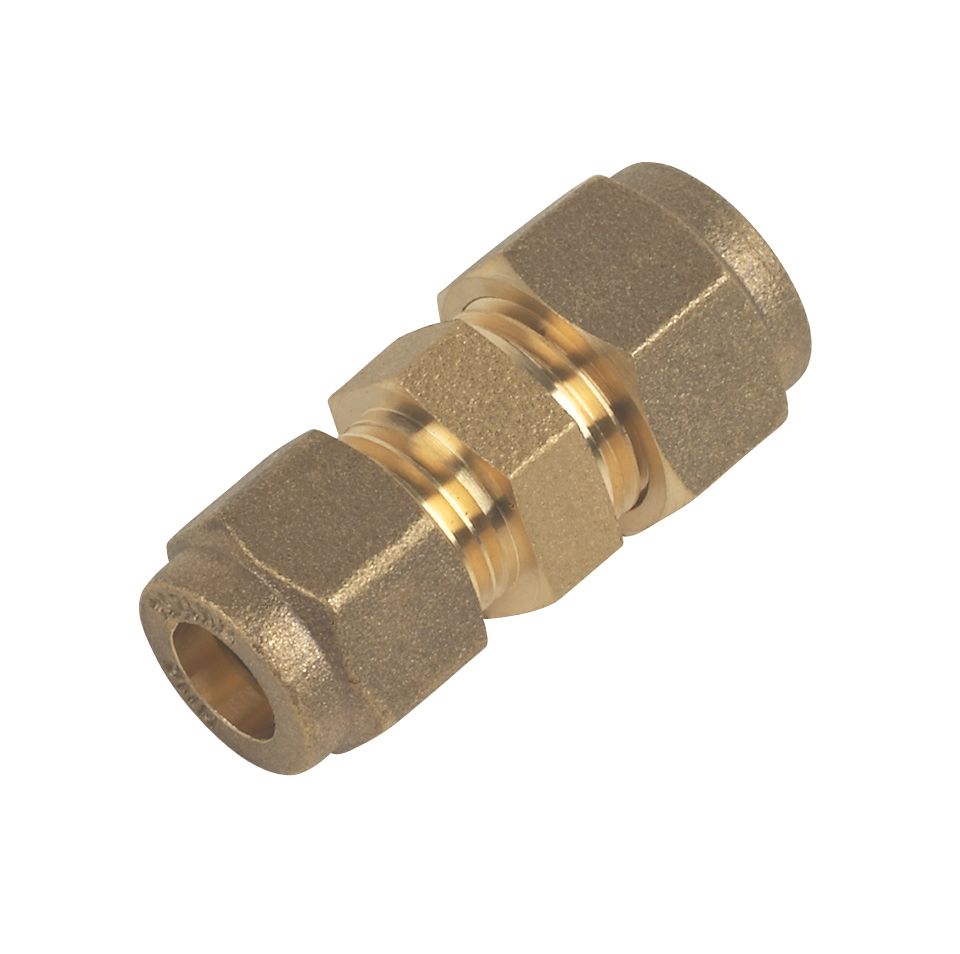 Image of Flomasta Compression Reducing Coupler 10mm x 8mm 