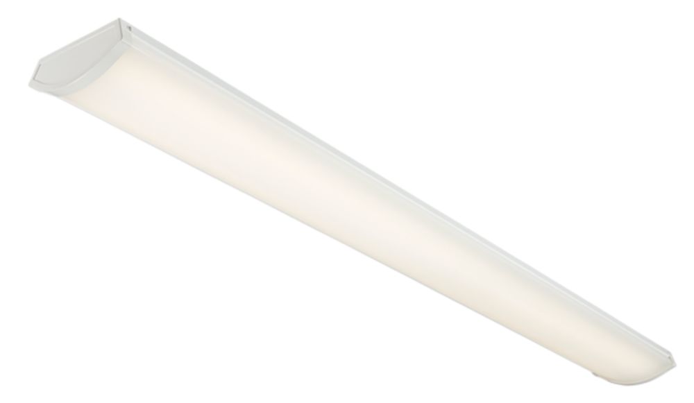 Image of Knightsbridge Rectangular 1229mm x 198mm LED Surface Mount LED Panel 43W 4700lm 