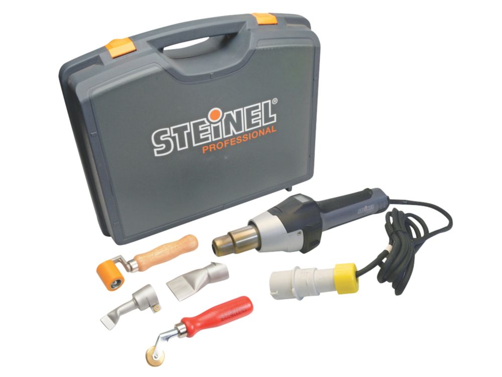 Image of Steinel HG2620 E 2300W Electric Heat Gun 6-Piece Roofing Kit 110V 