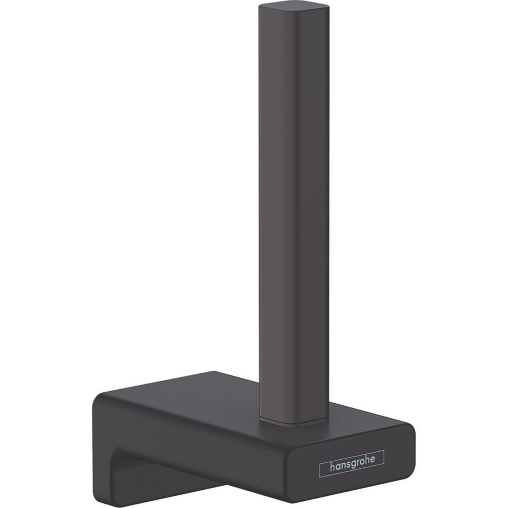Image of Hansgrohe AddStoris Spare Toilet Roll Holder Matt black 