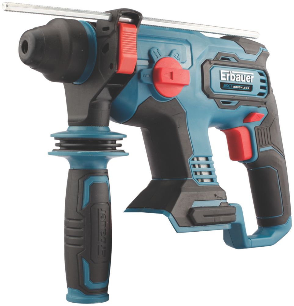 Image of Erbauer ERH18-Li 2.7kg 18V Li-Ion EXT Brushless Cordless SDS Plus Hammer Drill - Bare 