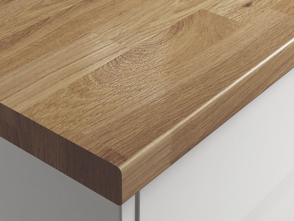 Image of Wilsonart Colmar Oak Laminate Worktop 3000mm x 600mm x 38mm 