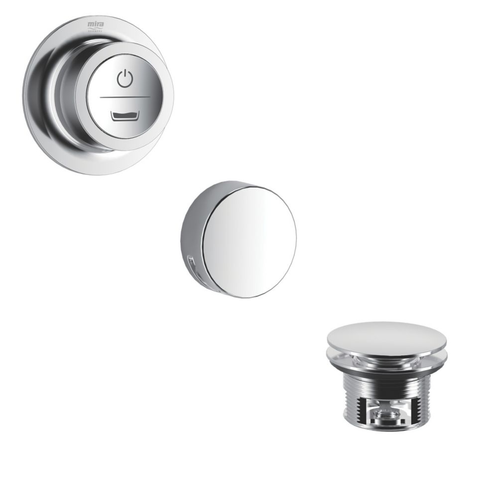 Image of Mira Mode HP/Combi Digital Bath Filler Chrome 