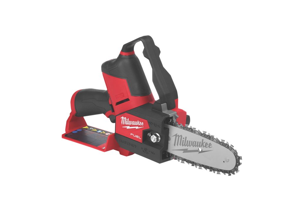 Image of Milwaukee M12FHS-0 12V Li-Ion RedLithium Brushless Cordless 15cm Chainsaw - Bare 