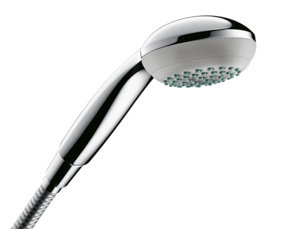 Image of Hansgrohe Crometta 85 Eco Shower Handset Chrome 85mm x 184mm 