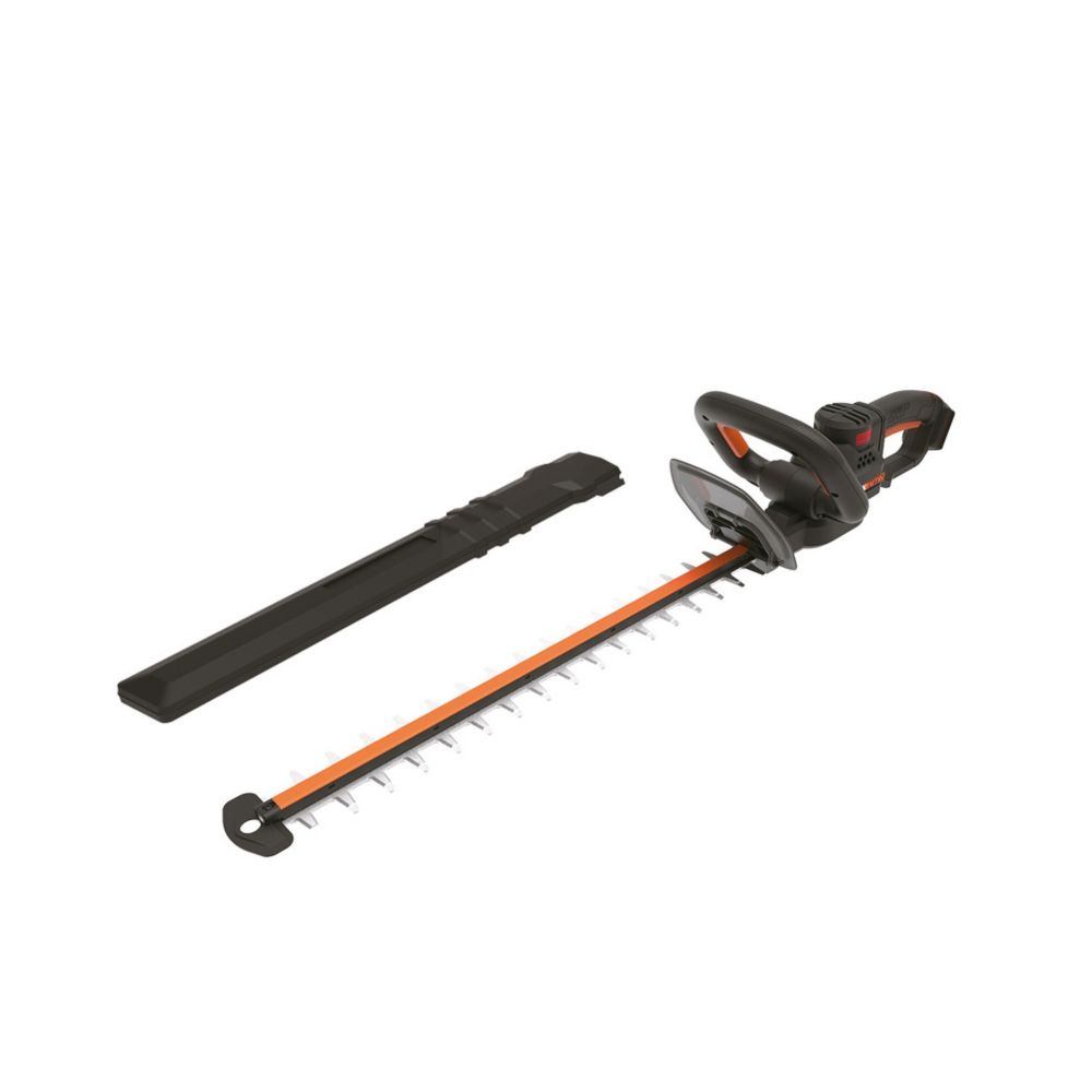 Image of Worx WG263E.9 56cm 20V Lithium PowerShare Brushless Cordless Hedge Trimmer - Bare 