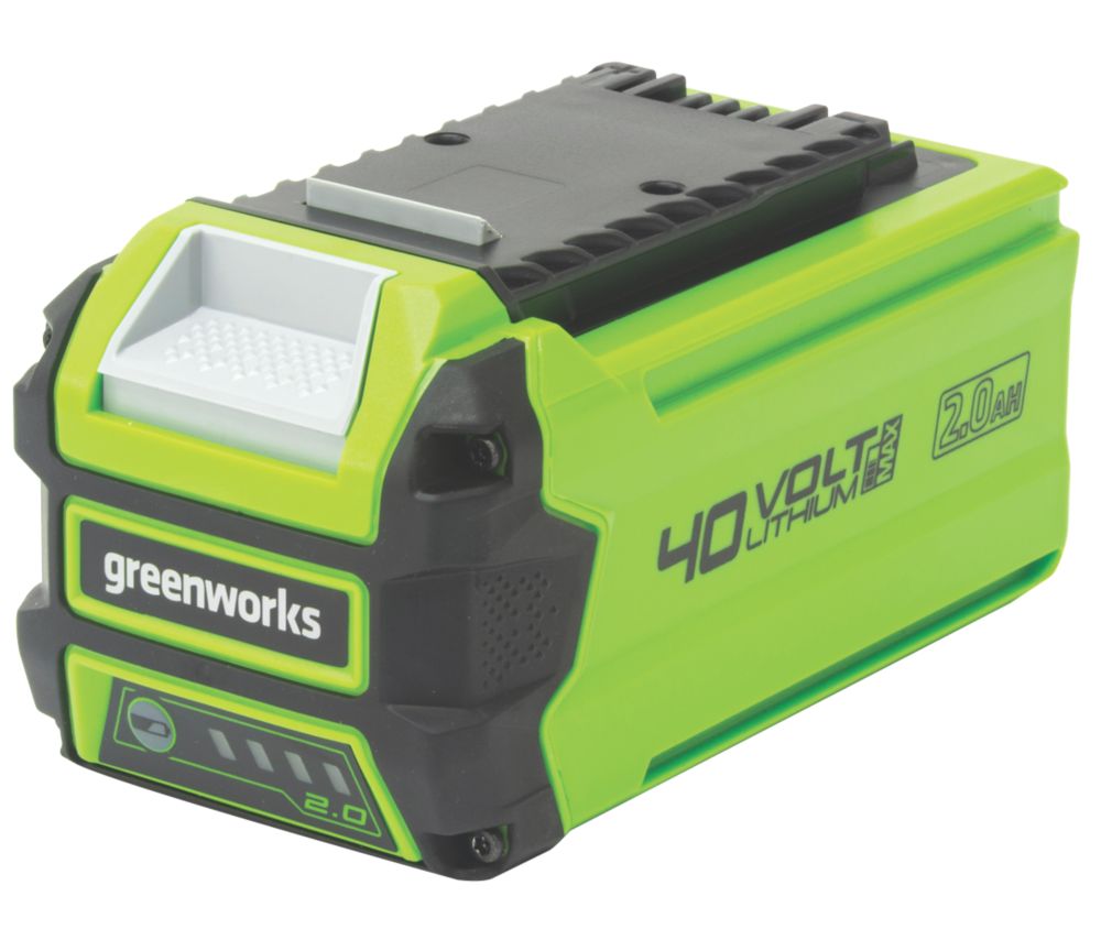 Image of Greenworks GWG40B2 40V 2.0Ah Li-Ion Battery 