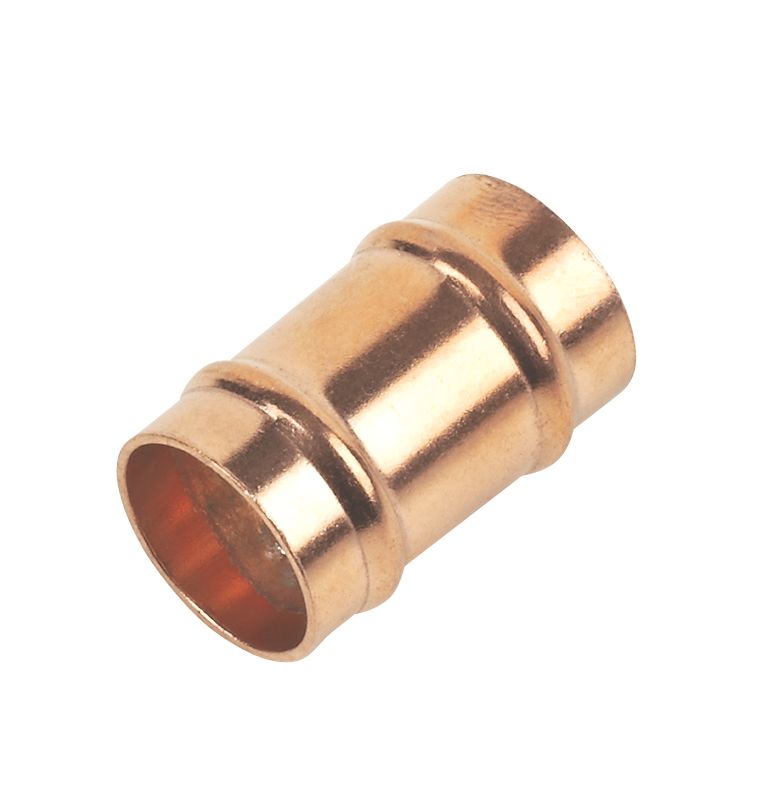 Image of Flomasta Solder Ring Equal Slip Coupler 15mm 