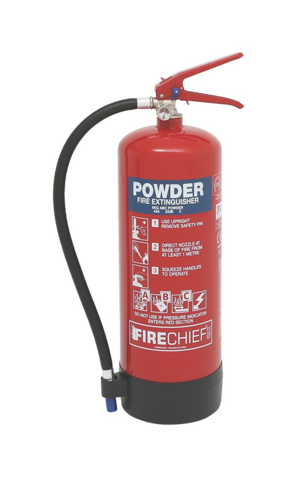 Image of Firechief XTR Dry Powder Fire Extinguisher 6kg 20 Pack 