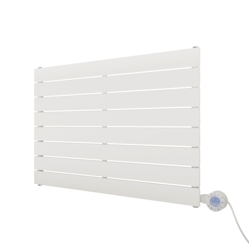 Image of Ximax Oceanus Horizontal Electric Electric Designer Radiator 595mm x 900mm White 2048BTU 