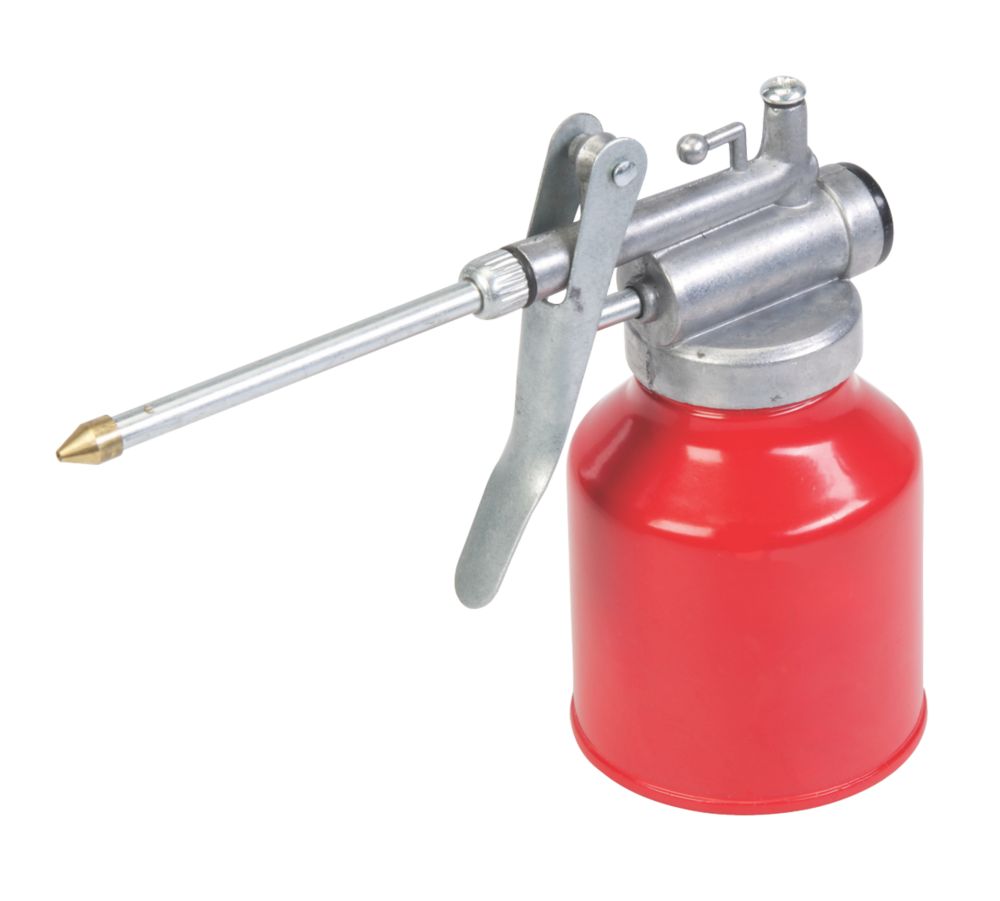 Image of Silverline Steel Oil Can Red 250cc 