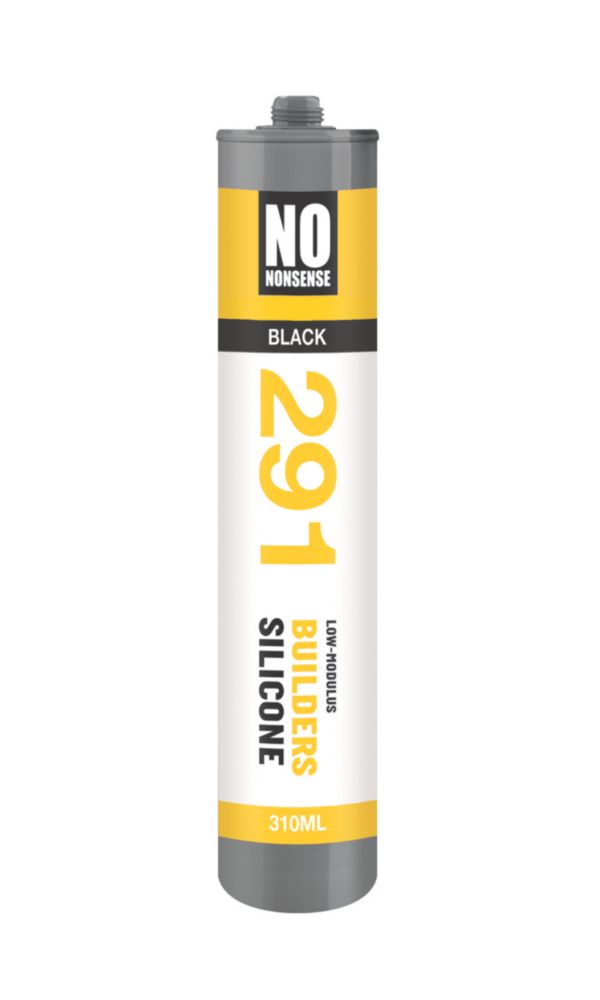 Image of No Nonsense Builders Silicone Black 310ml 