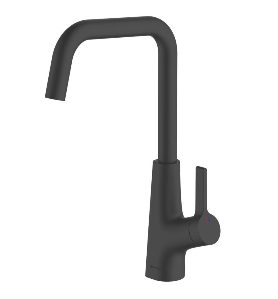 Image of Clearwater Azia Battery-Powered Single Lever Monobloc Tap with Sensor Operation Matt Black 