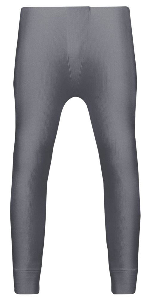 Image of Workforce WFU3800 Thermal Baselayer Trousers Grey Medium 33-35" W 29" L 