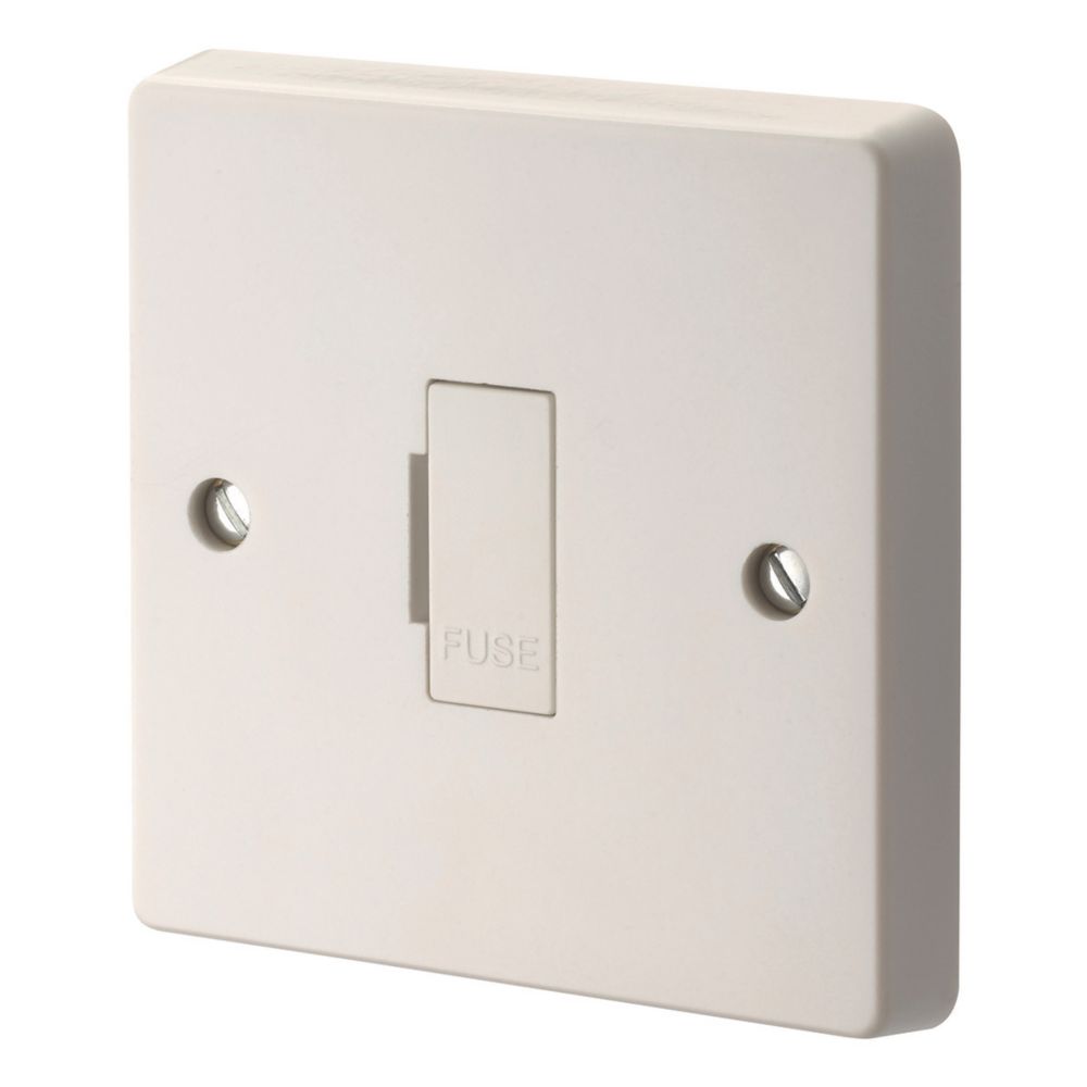 Image of Crabtree Capital 13A Unswitched Fused Spur White 