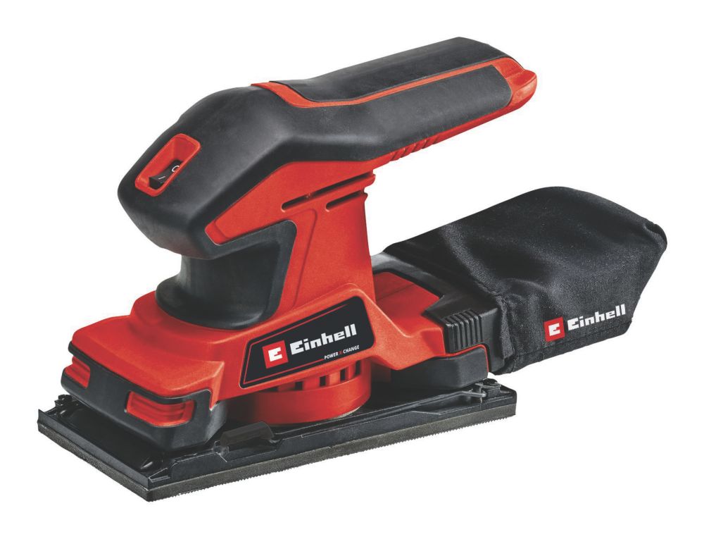 Image of Einhell TC-OS 18/187 Li Solo 18V Li-Ion Power X-Change Cordless 1/3 Sheet Sander - Bare 