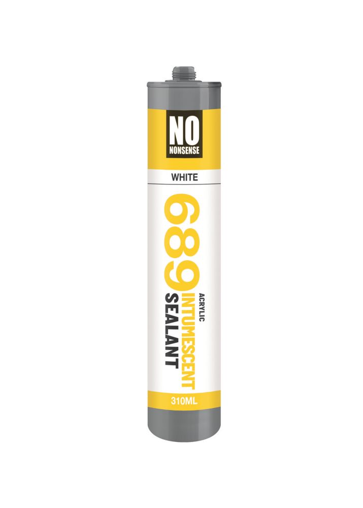 Image of No Nonsense Intumescent Sealant White 310ml 