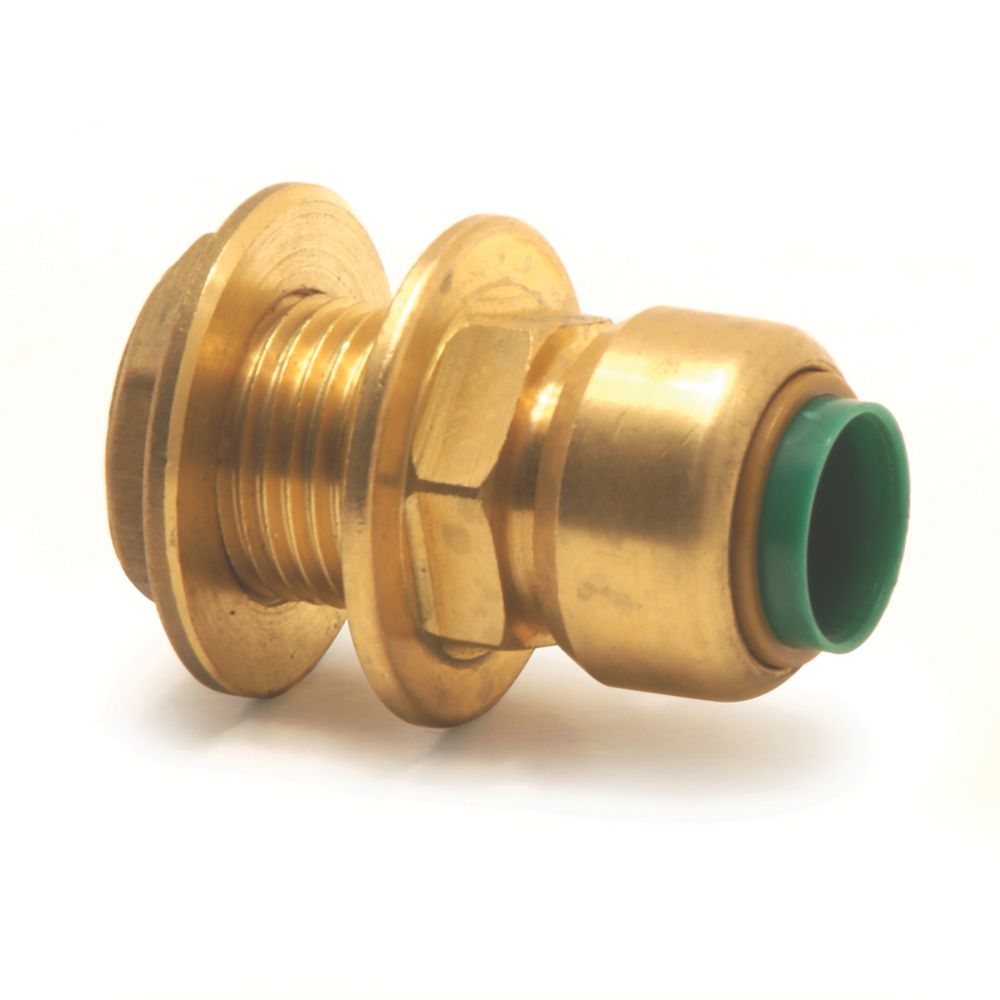 Image of Tectite Classic T5 Brass Push-Fit Tank Connector 3/4" 