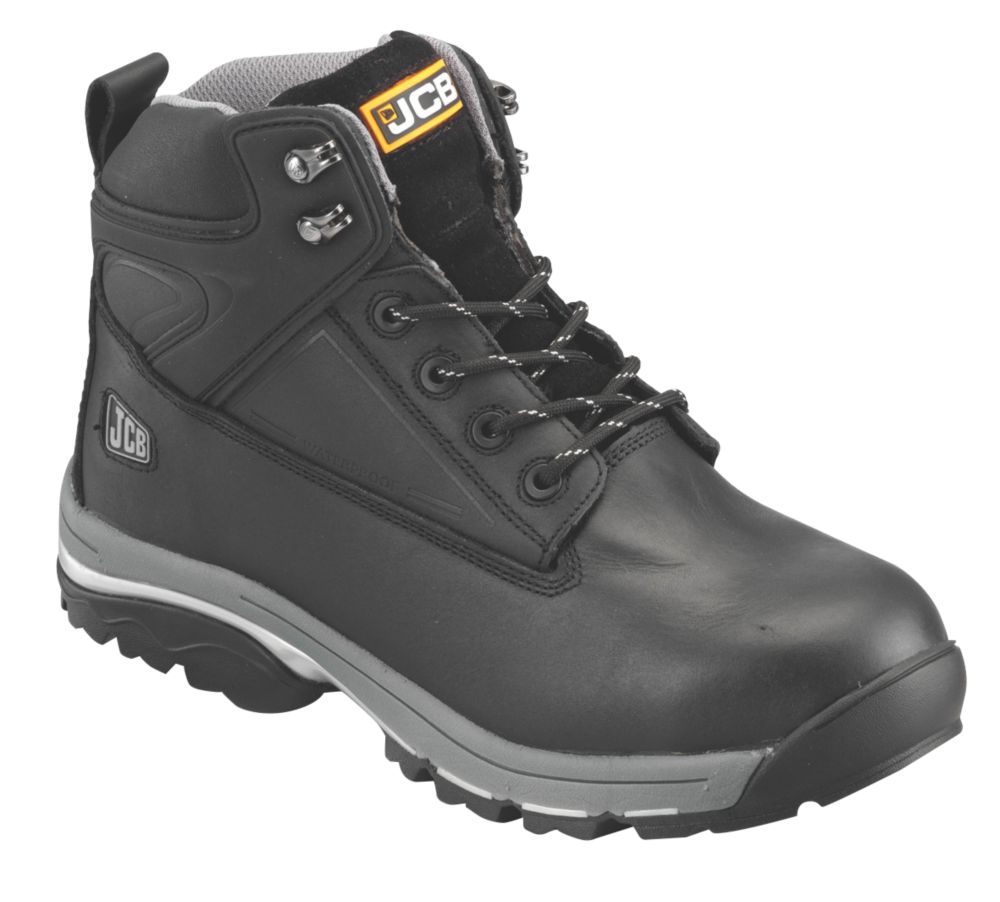 Image of JCB Fast Track Safety Boots Black Size 8 