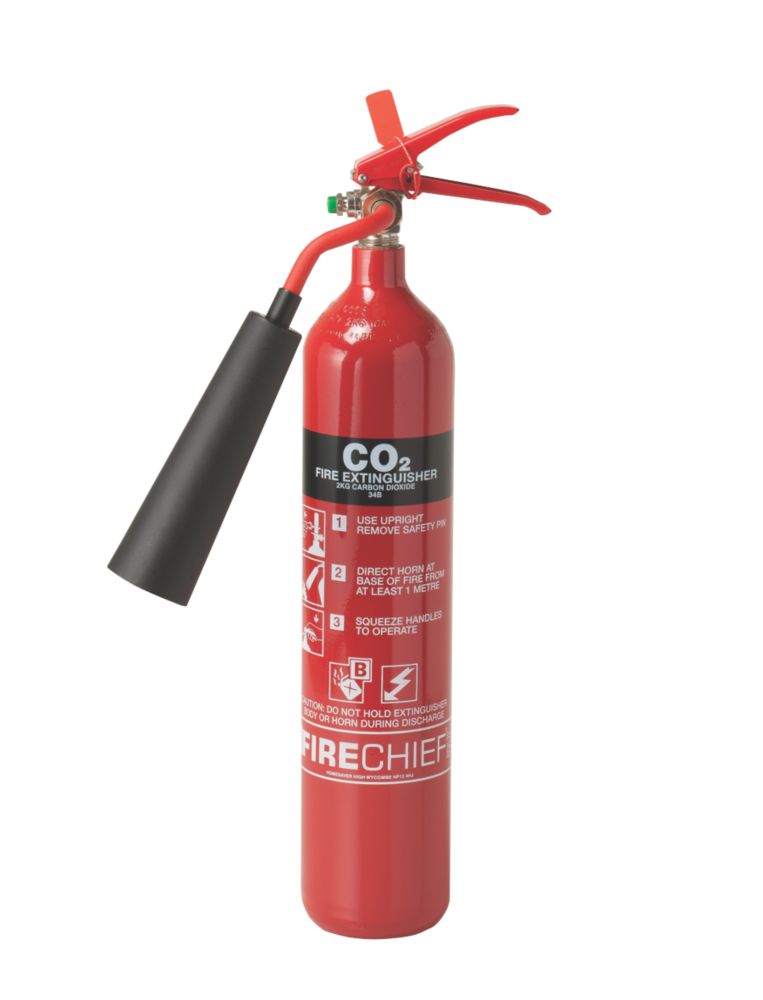 Image of Firechief CO2 Fire Extinguisher 2kg 
