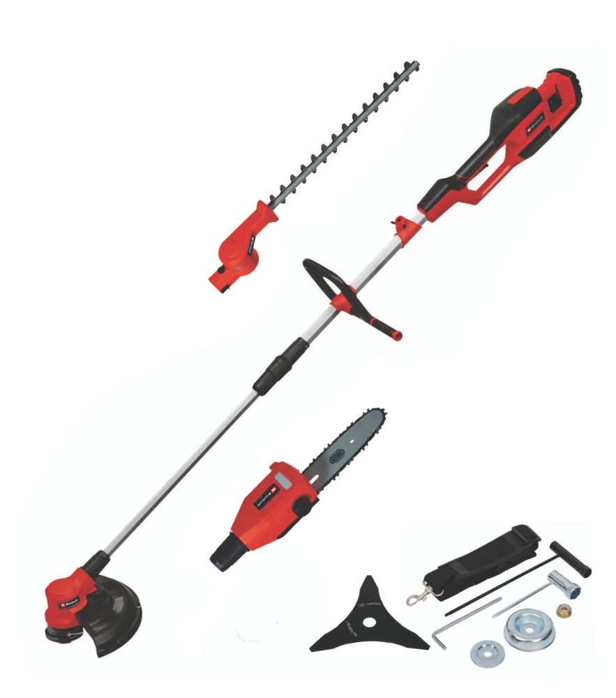 Image of Einhell GE-LM 36/4in1 Li-Solo 36V Li-Ion Power X-Change Brushless Cordless Multi Tool - Bare 